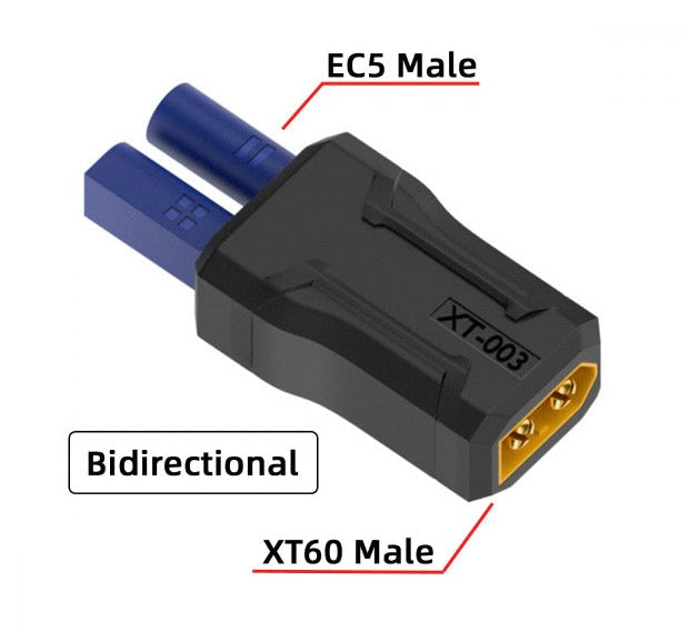 SC100 XT60 to EC5 fast charging connector
