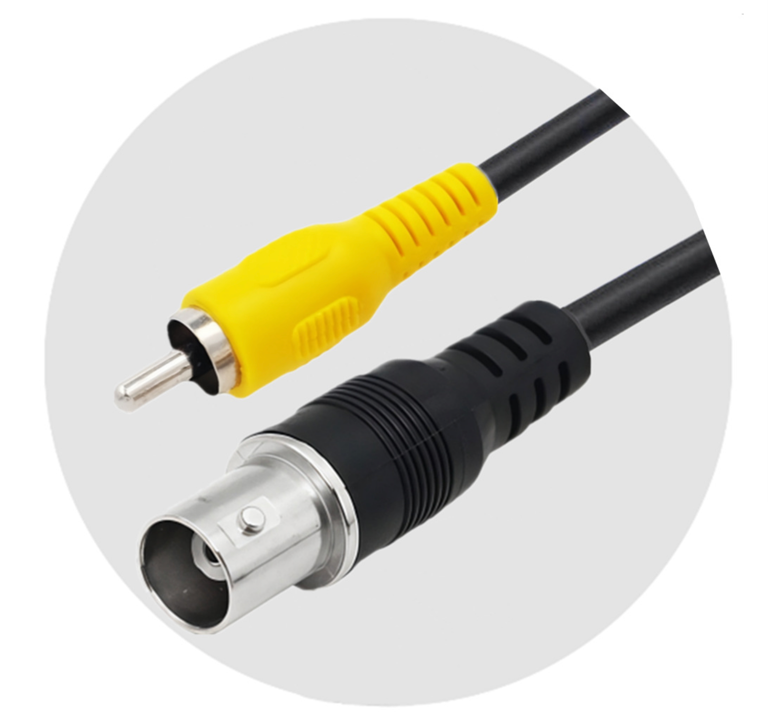 RG59 RCA Male to BNC Female Cable – 1.8m Video Connectivity Lead