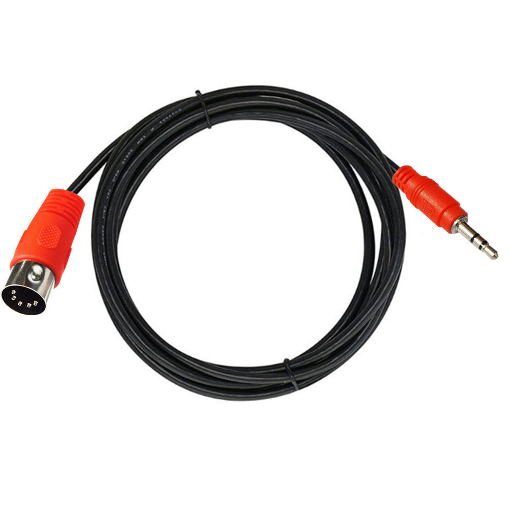 Full length DIN to AUX audio cable