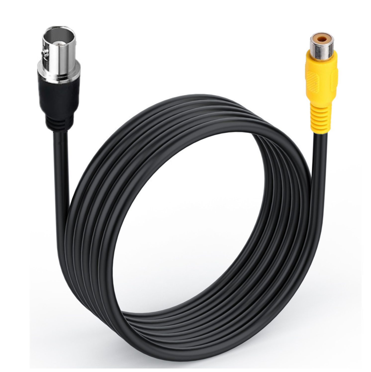 RG59 RCA Female to BNC Female Cable – 1.8m Video Connectivity Lead