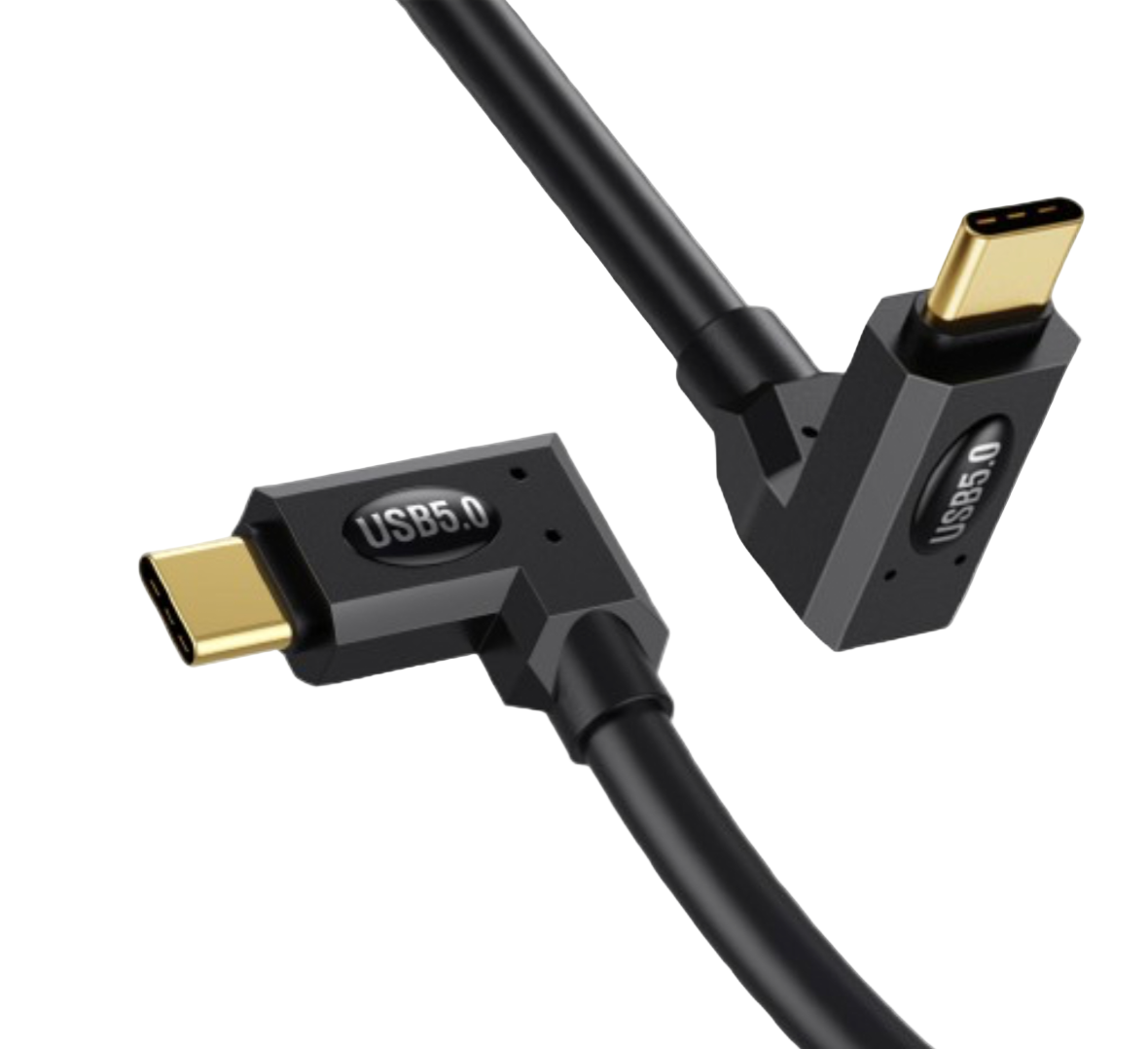 USB 5 Cable 80Gbps | 240W Fast Charging | 16K / Dual 8K Display | USB-C to USB-C Monitor Cable | Thunderbolt 5/4/3 & USB4 Compatible