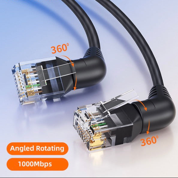 High-speed 10Gbps Cat6 Ethernet cable for home and business networking