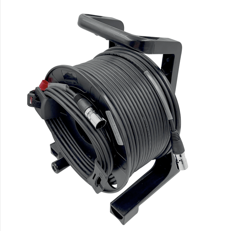 CAT6A S/FTP PUR Rugged Ethernet Cable Reel — REAN etherCON, Male to Male