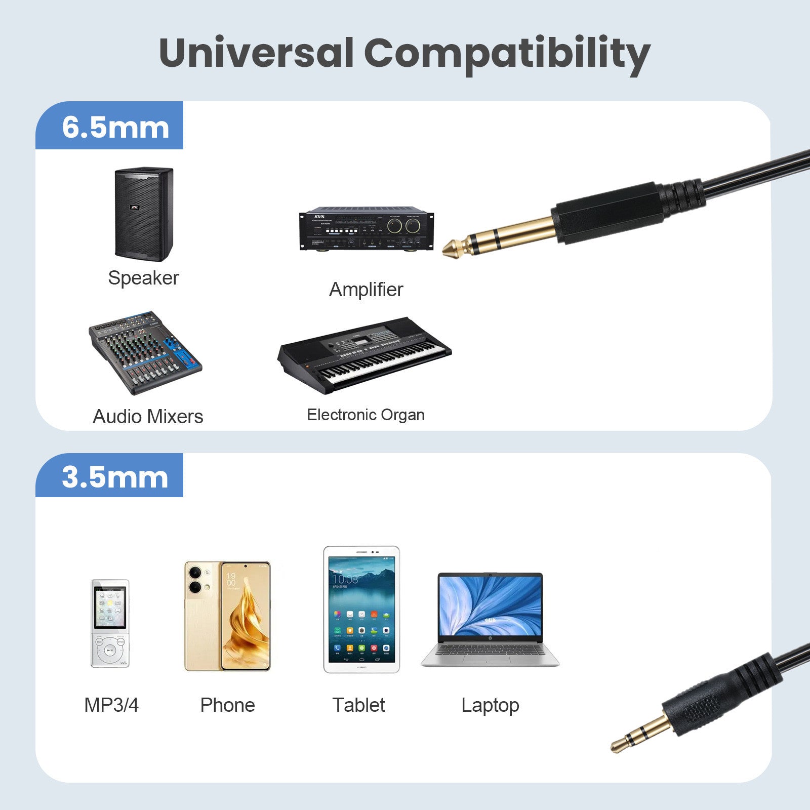  Coiled audio cable flexible spring