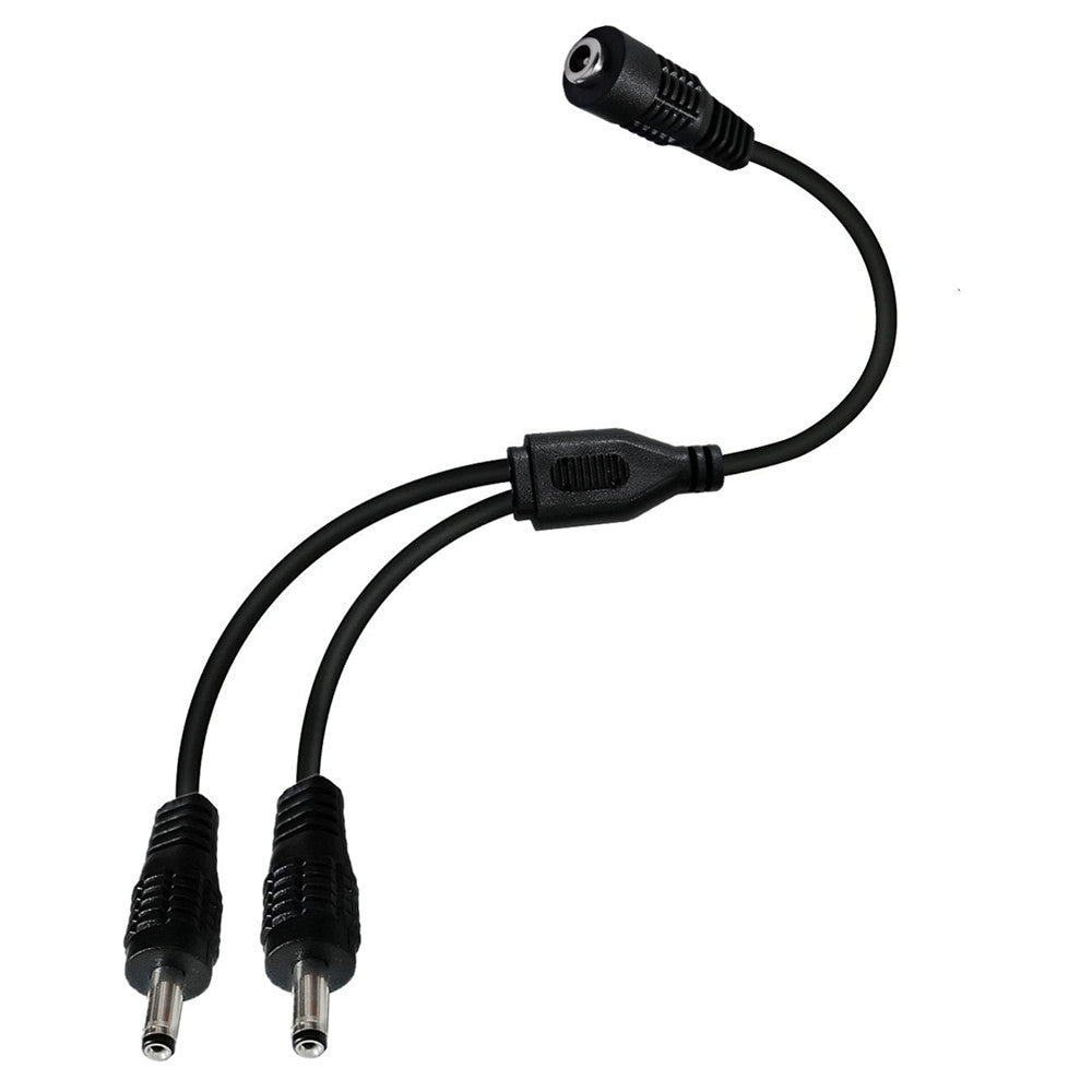 DC splitter cable used for LED lighting and CCTV systems