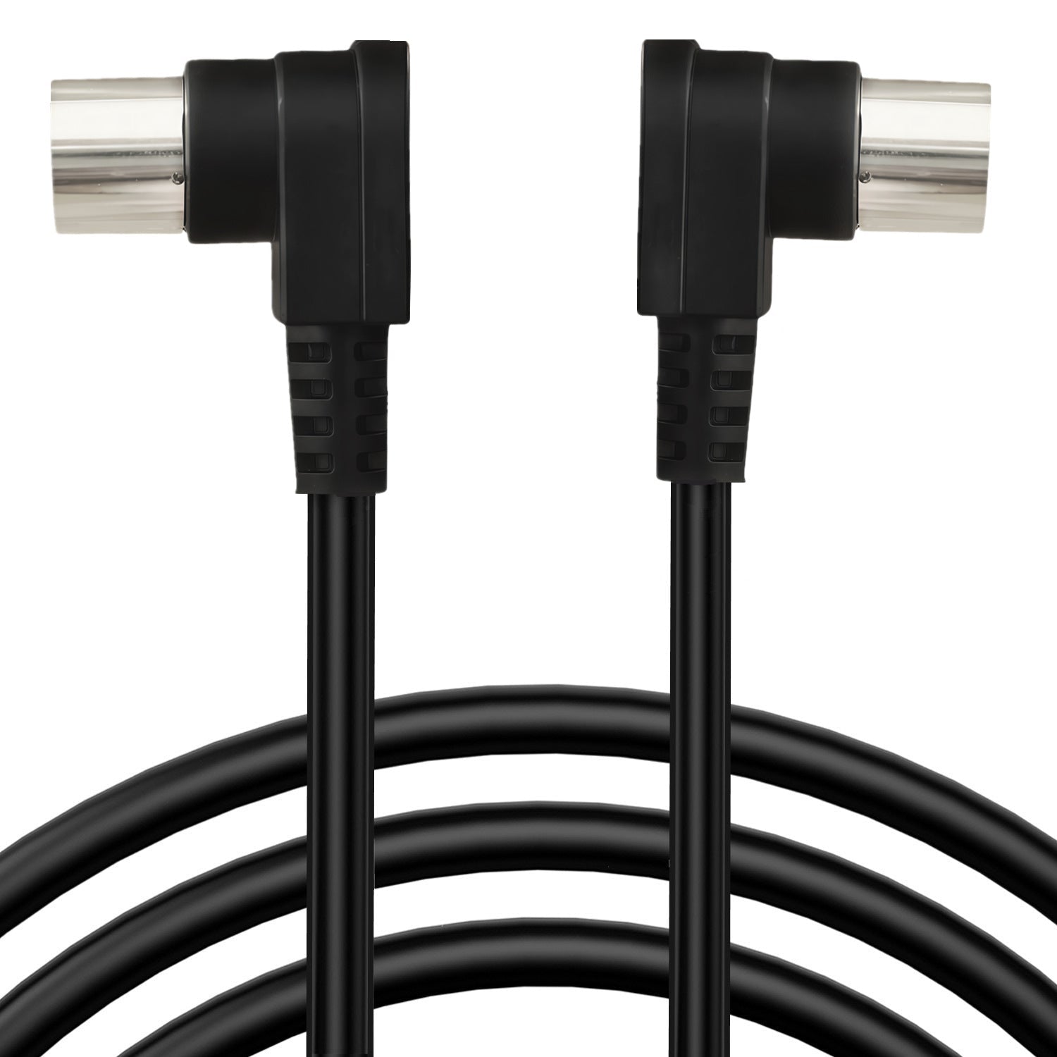 Right angle DIN 6P programming cable
