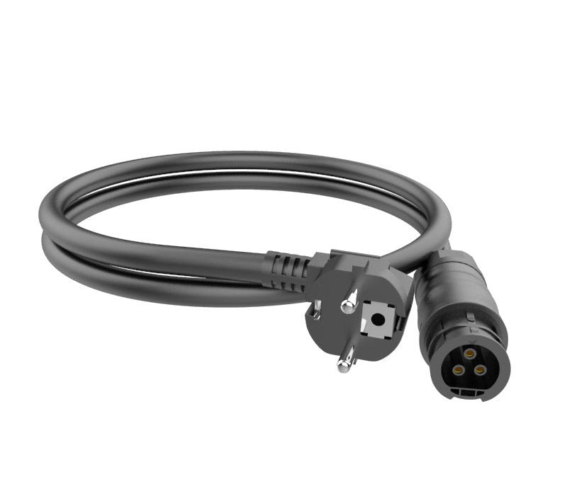 EU plug to BC01 female power cable 5 metre