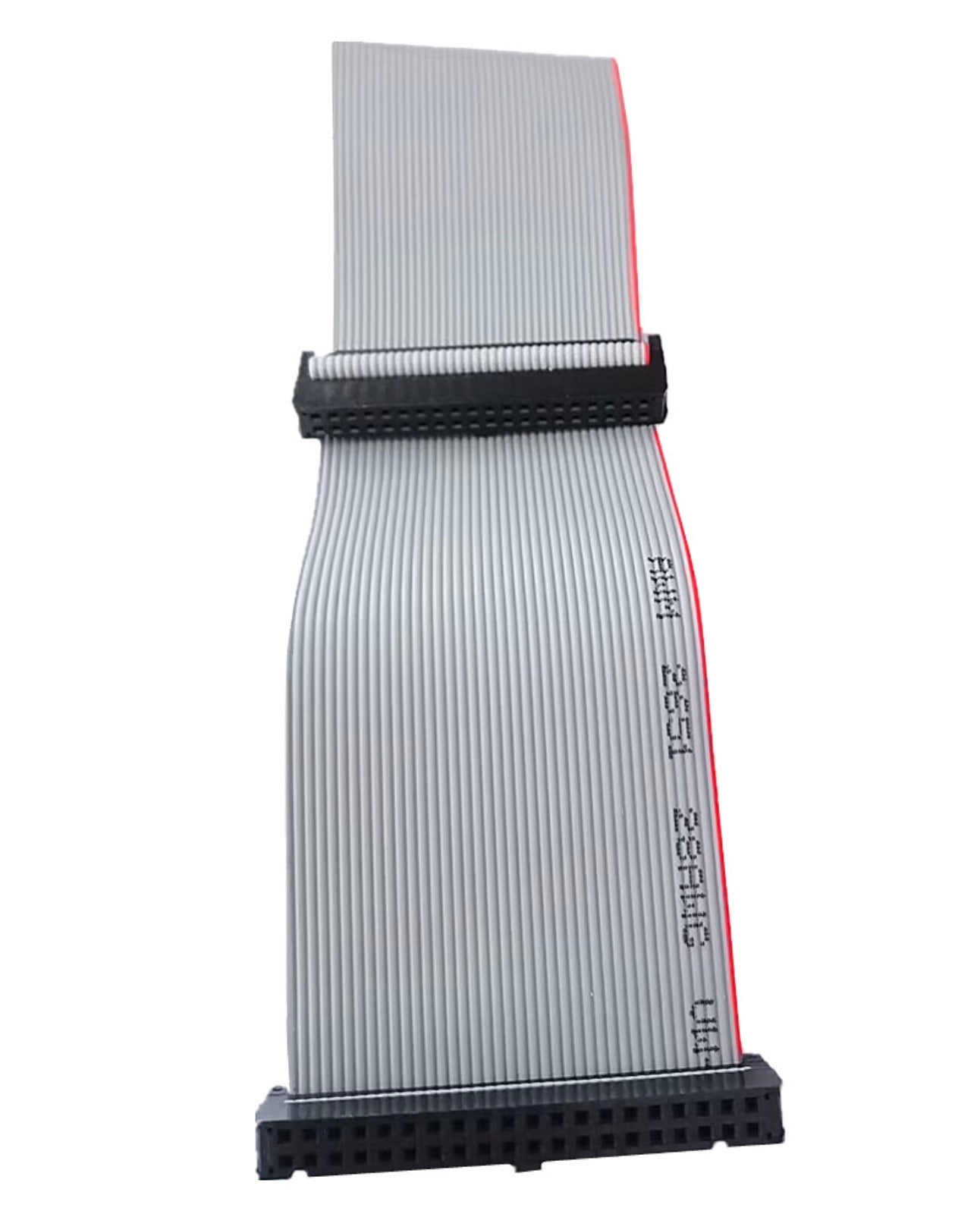 flat grey ribbon cable for PCB and electronics