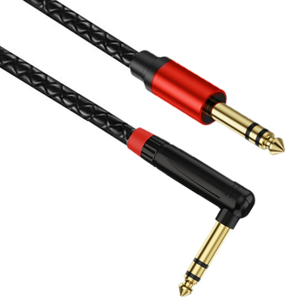 Professional 6.35mm stereo audio cable for mixers and speaker