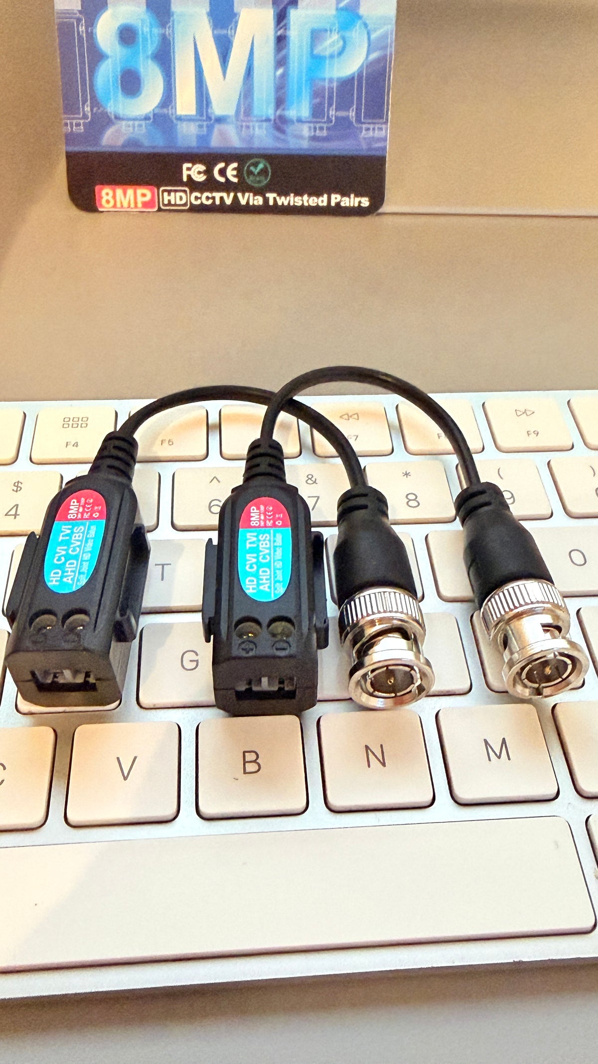 HD-TVI CVI AHD CVBS passive CCTV video balun