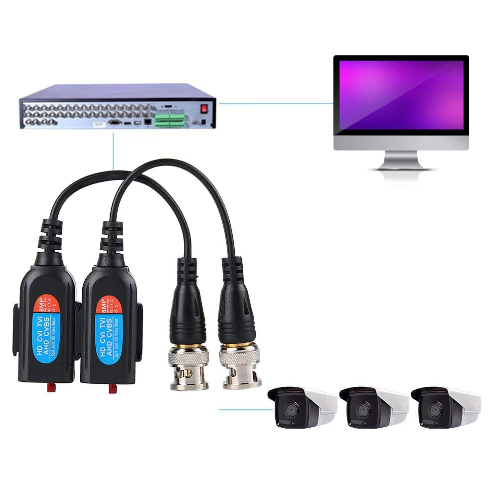 HD-TVI CVI AHD CVBS 8MP CCTV video 