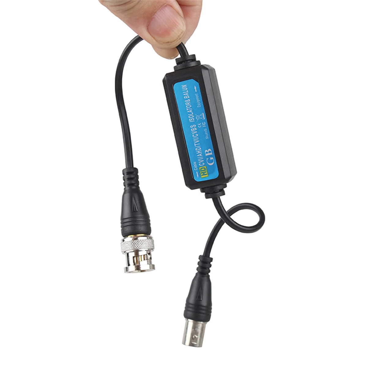 HD-TVI CVI AHD CVBS CCTV video isolator for reducing picture interference