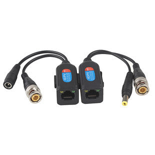 HD216PV 8MP CCTV video and power balun transmitter receiver pair