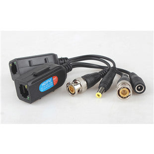 HD216PV 8MP CCTV video and power balun transmitter receiver 