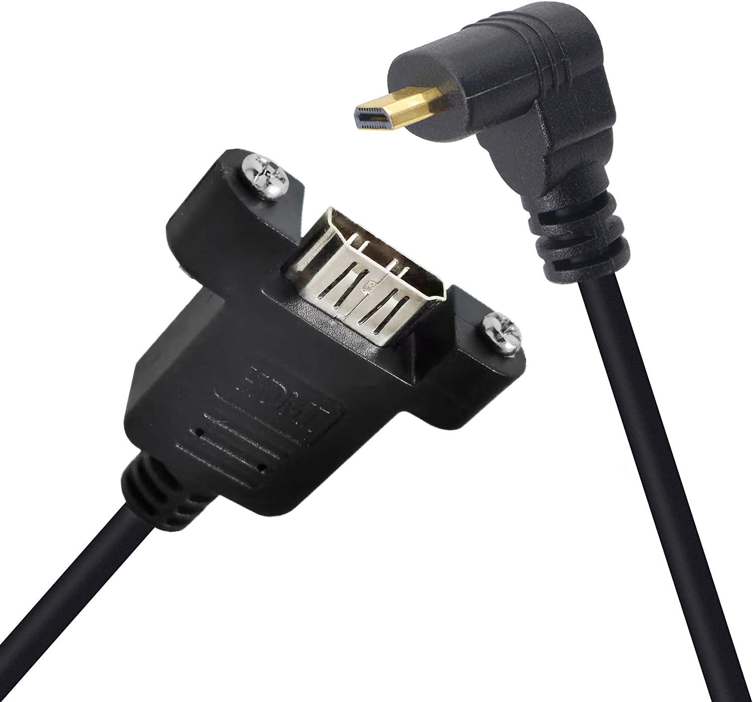 hdmi panel mount extension cable for tv monitor and projector