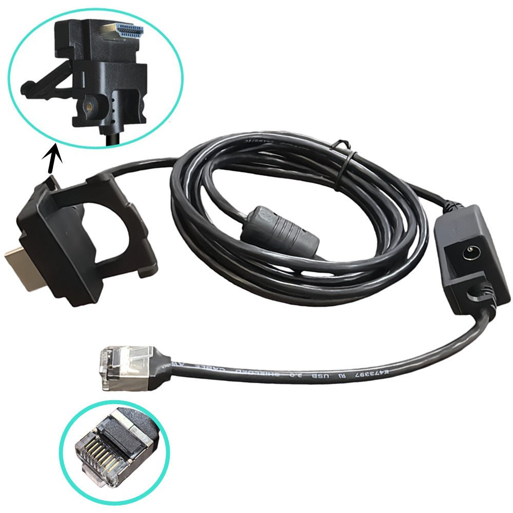 Retail checkout fixed installation cable for Ingenico terminals