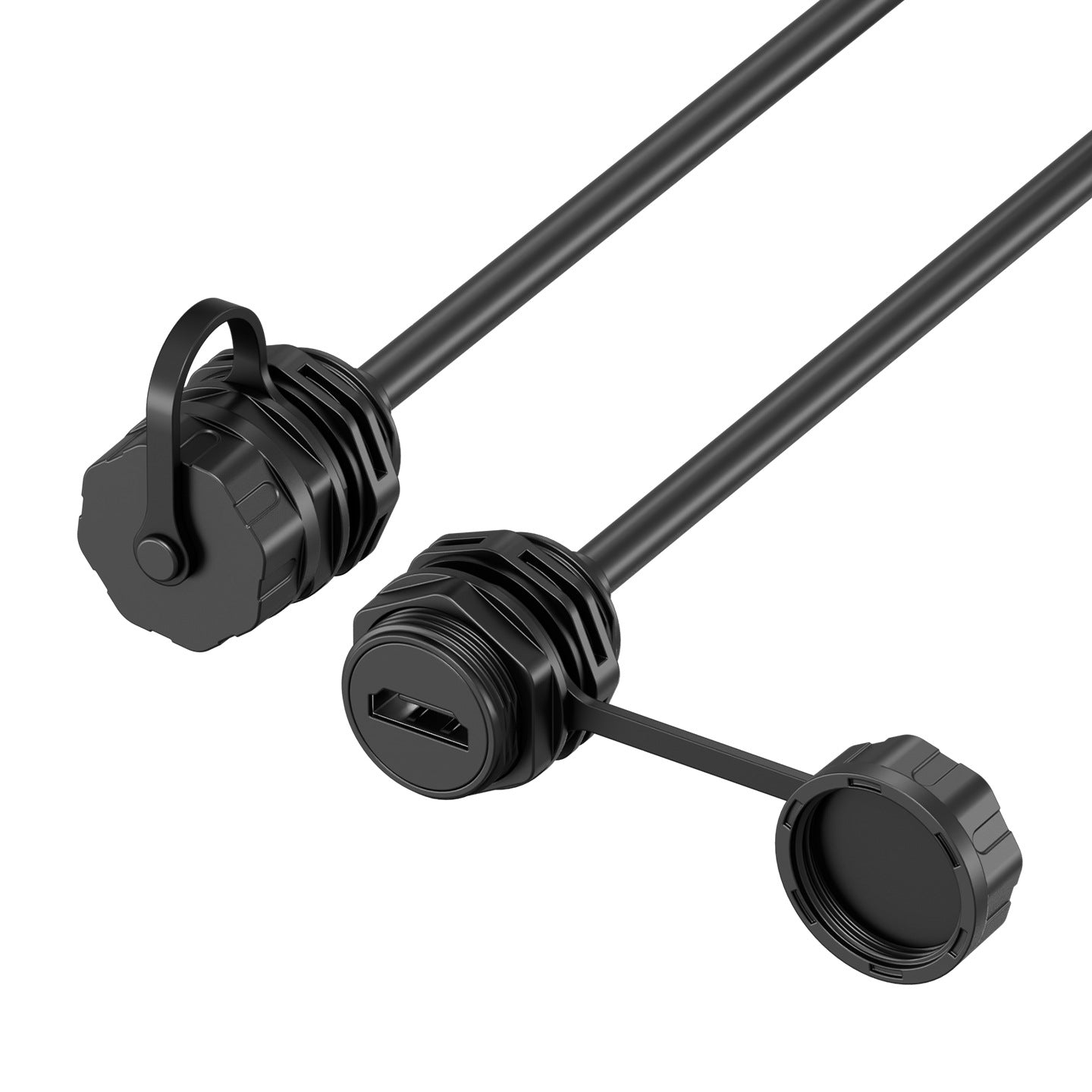 IP68 waterproof HDMI extension connector