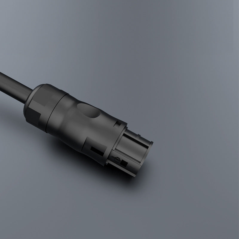 IP68 micro inverter power cable in black