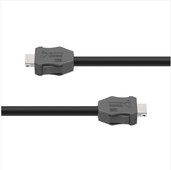 Shielded IX B-Key to B-Key Ethernet cable with PUR jacket