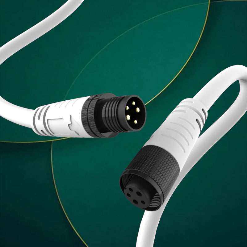 M10 5 pin LED connector dimensions and product specifications
