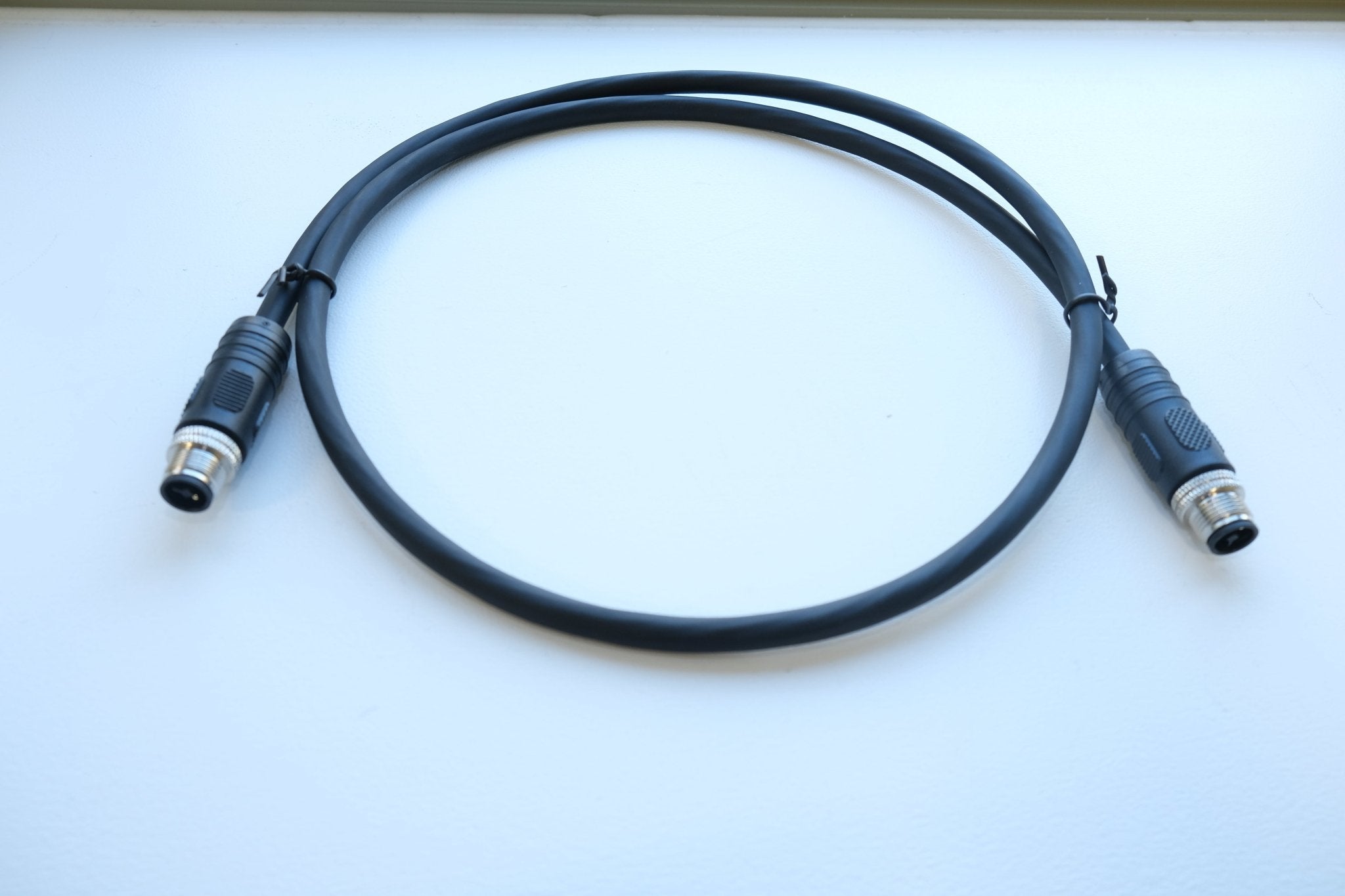 industrial m12 t code power cable