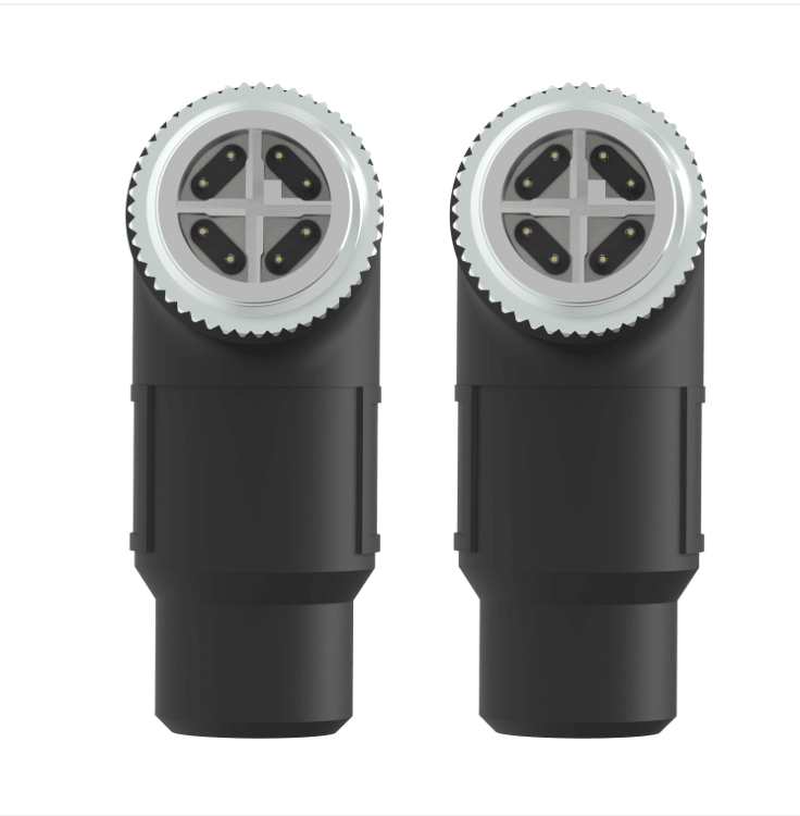 Two black and silver vacuum attachments on a white background