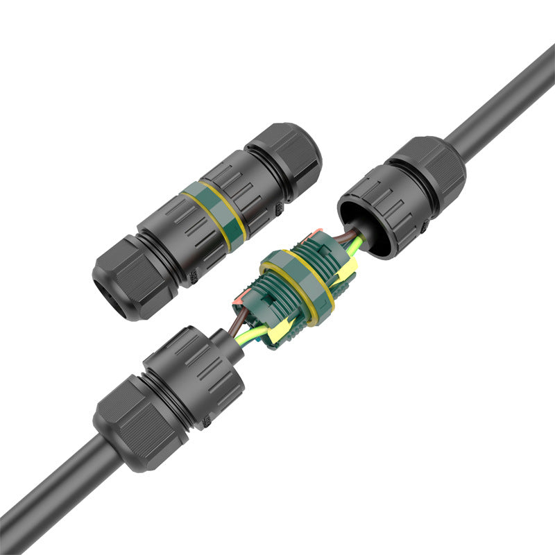 M20 waterproof inline connector pin layout