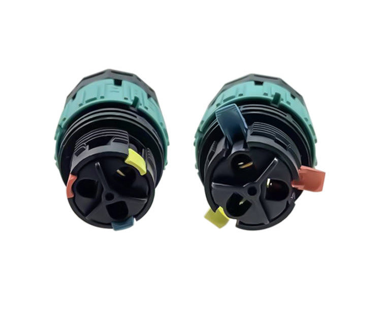 M23 IP68 quick press LED lighting connector