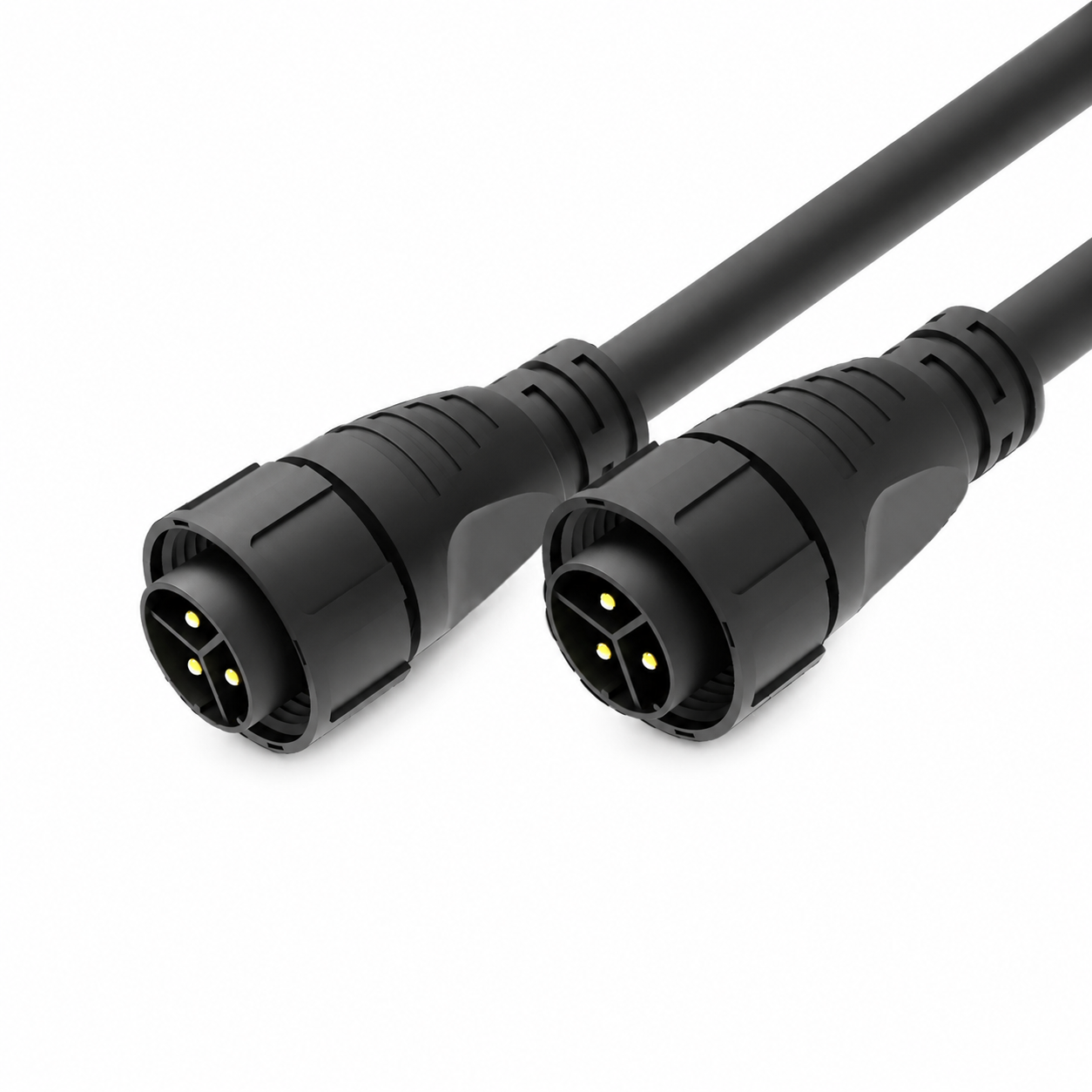 M25 IP67 waterproof AC inverter cable