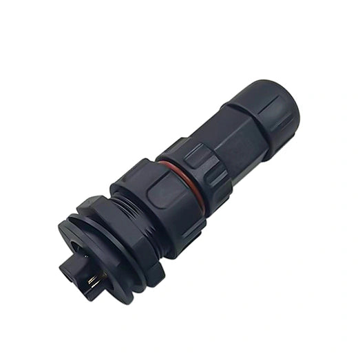 M25 IP68 inverter cable connector side view