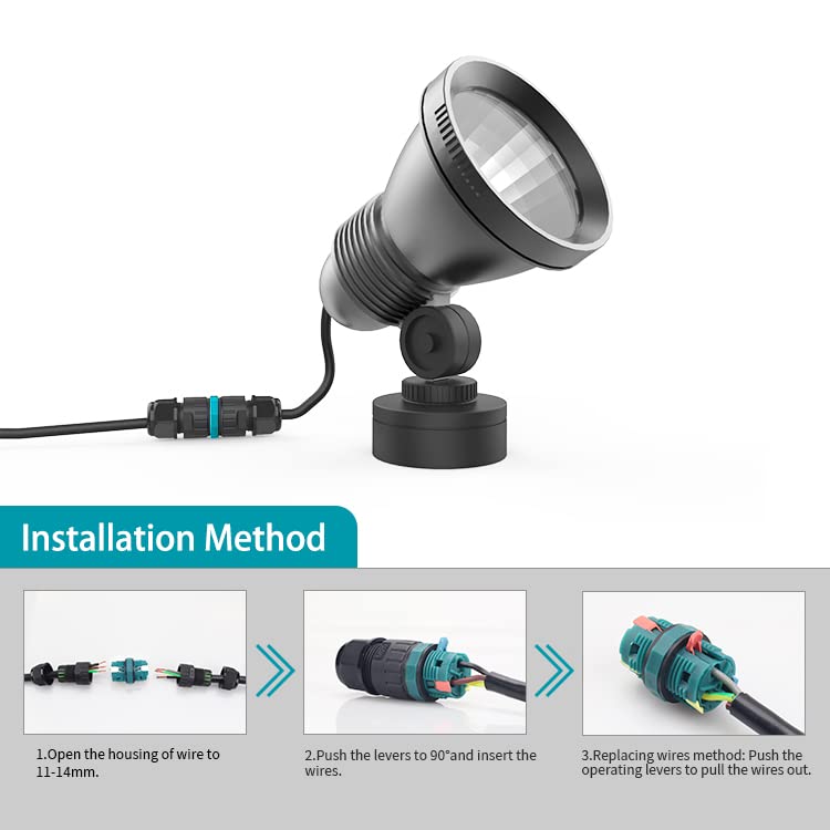 M25 IP68 quick press cable connector 