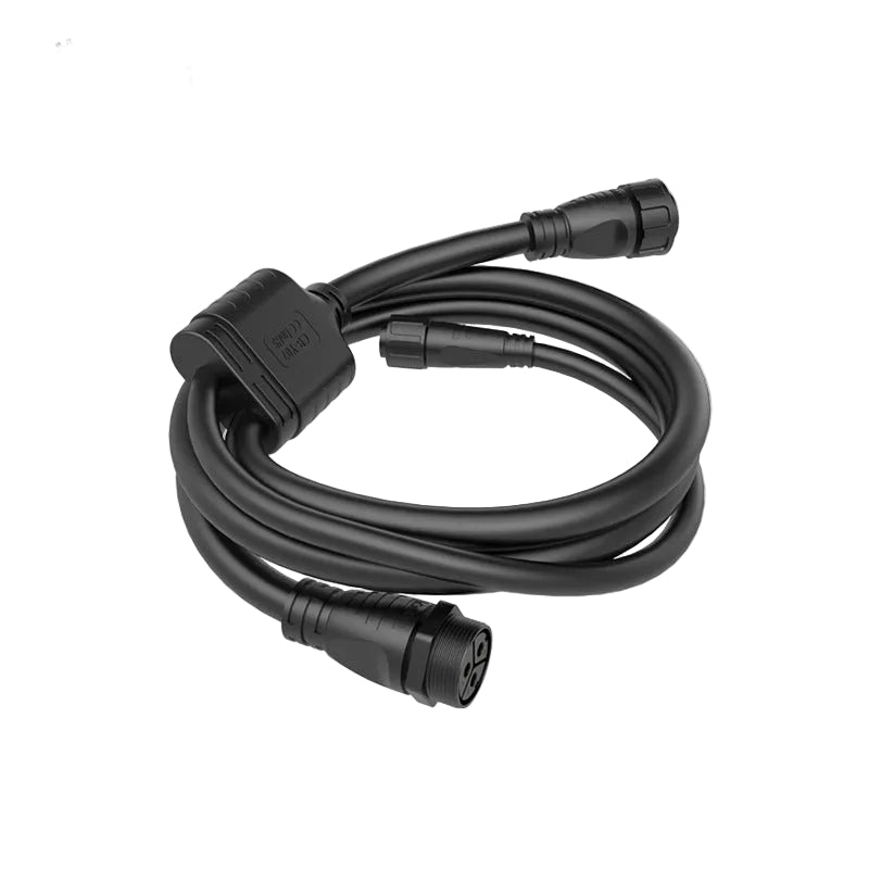 M25 M16 Y connector cable close up