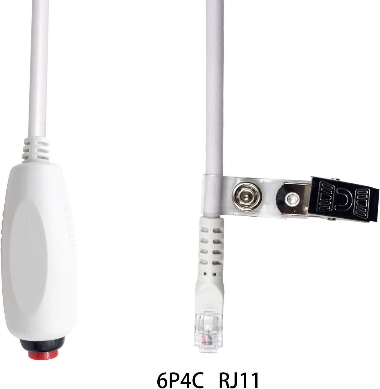 nurse call button with bed clip medical cable