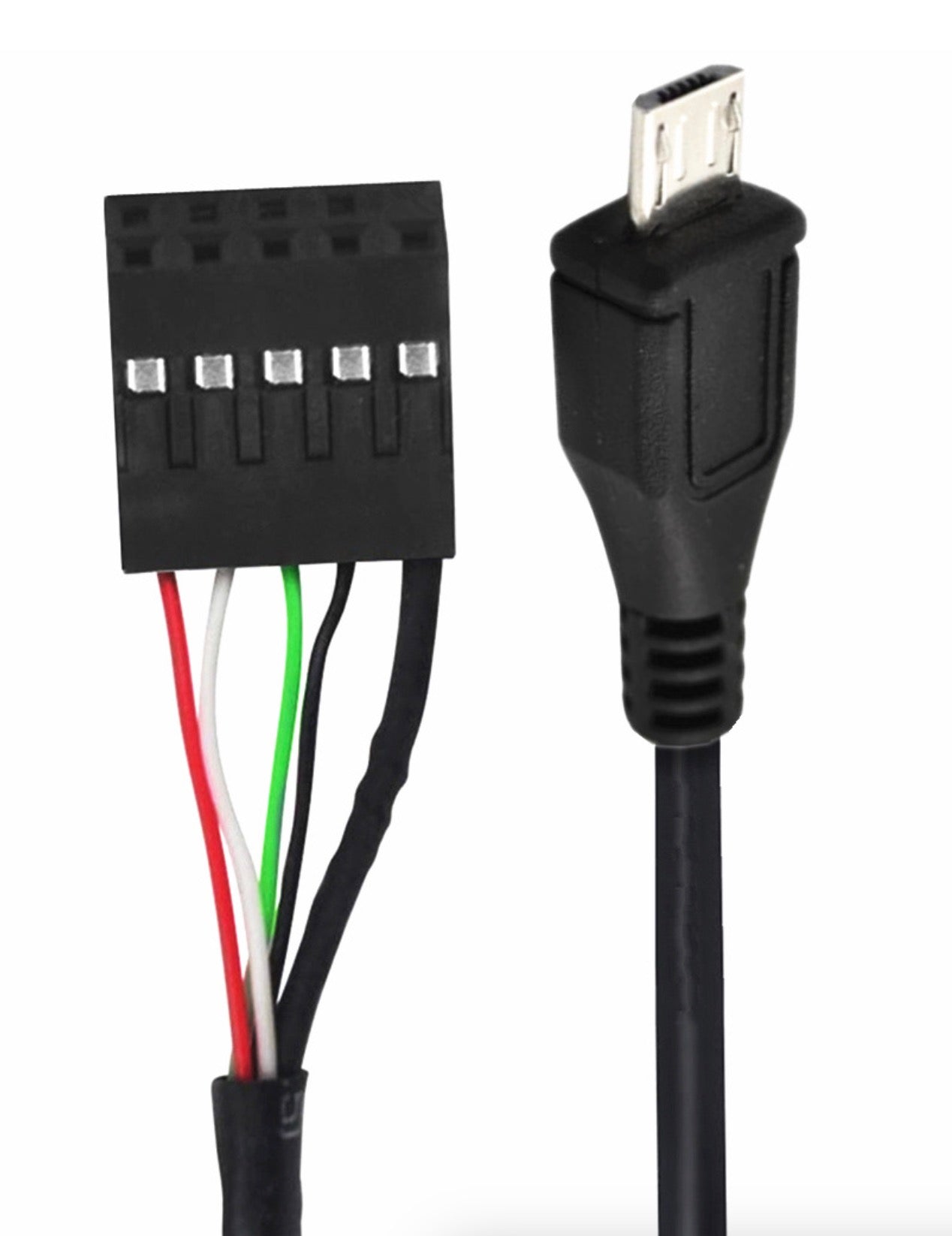 Micro USB 5 Pin male to USB 2.0 motherboard 9 pin 10 pin header female cable for internal USB connections