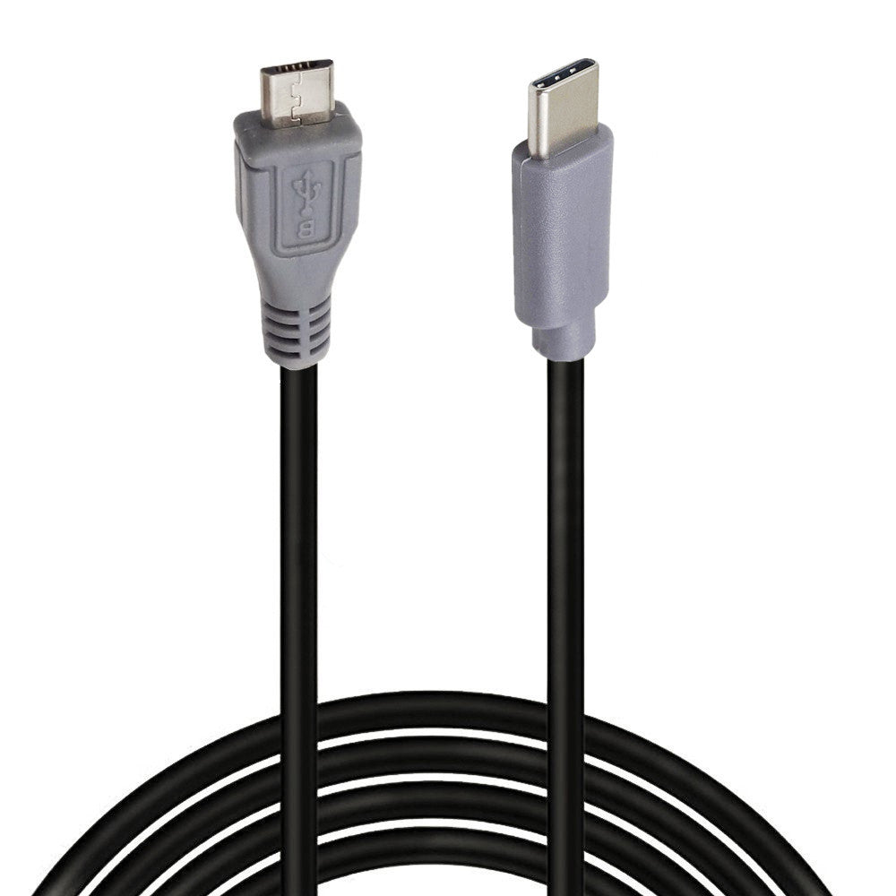 Micro USB 5 Pin male to USB C male OTG data charging cable