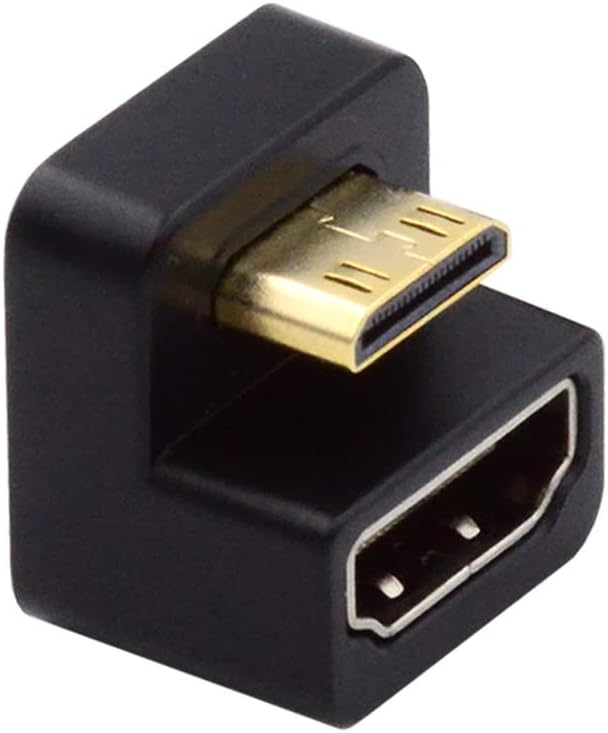 mini hdmi male to hdmi female extension adapter
