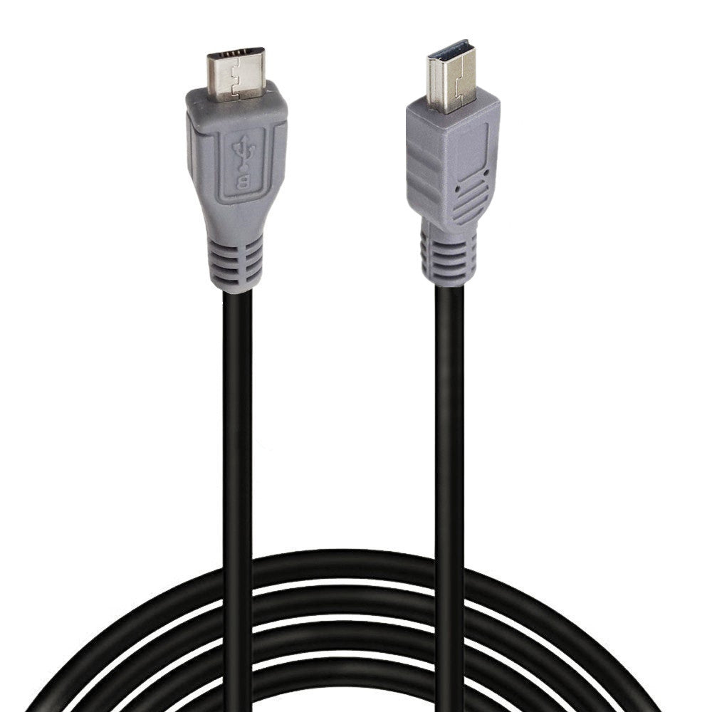 Micro 5Pin Male to Mini 5Pin Male OTG Data Charging Cable