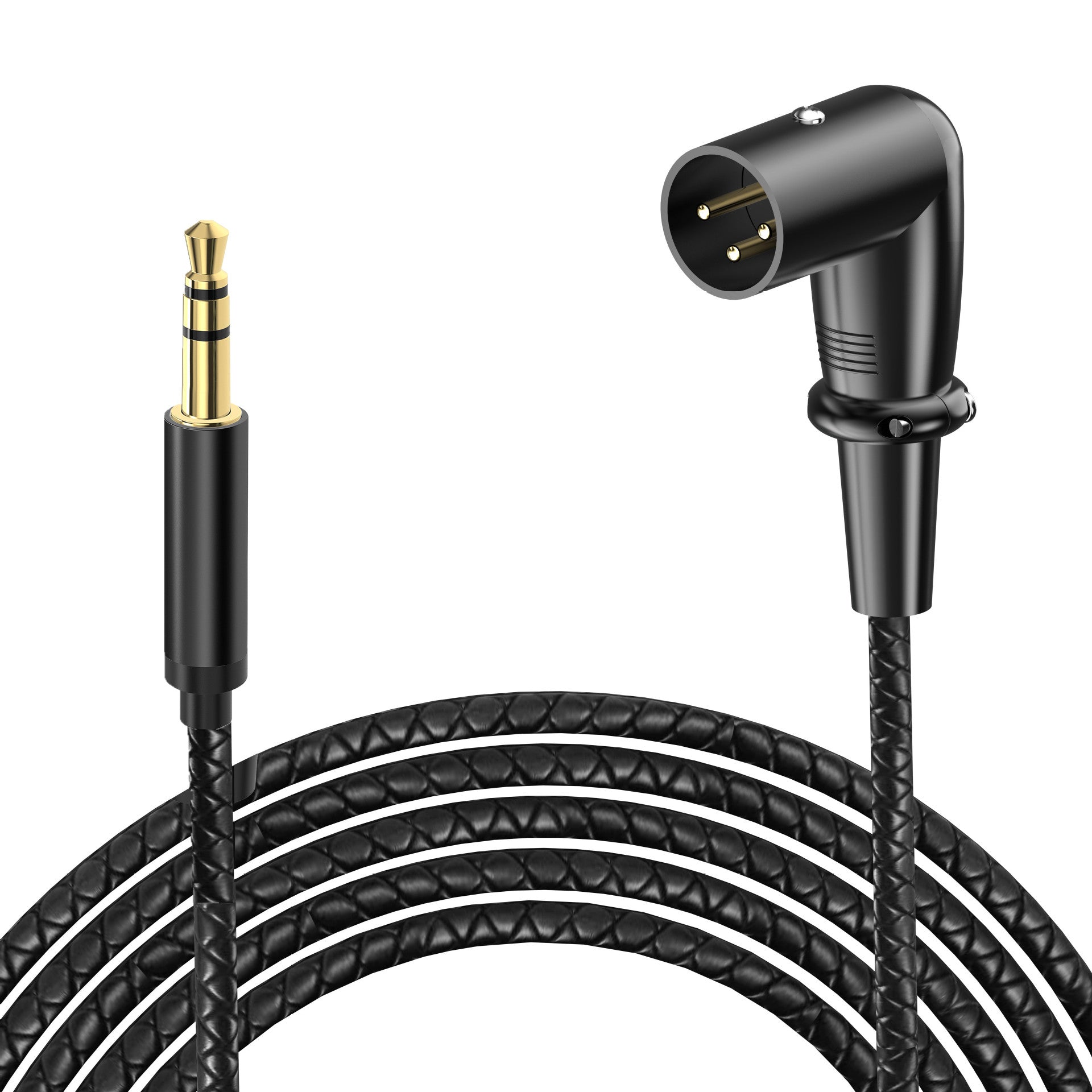 connecting laptop to mixer using 3.5mm to XLR cable