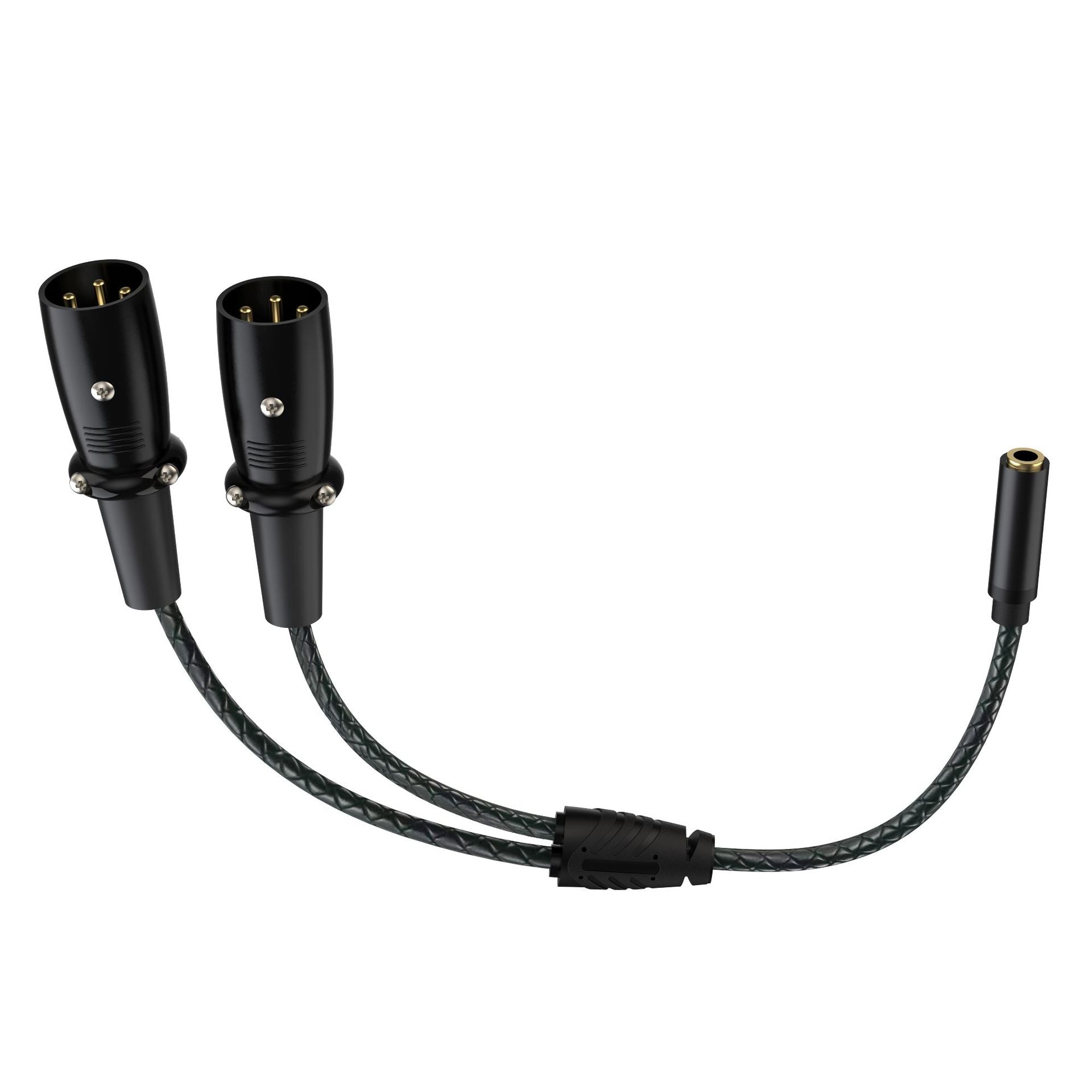 connecting phone to mixer using dual XLR male splitter cable