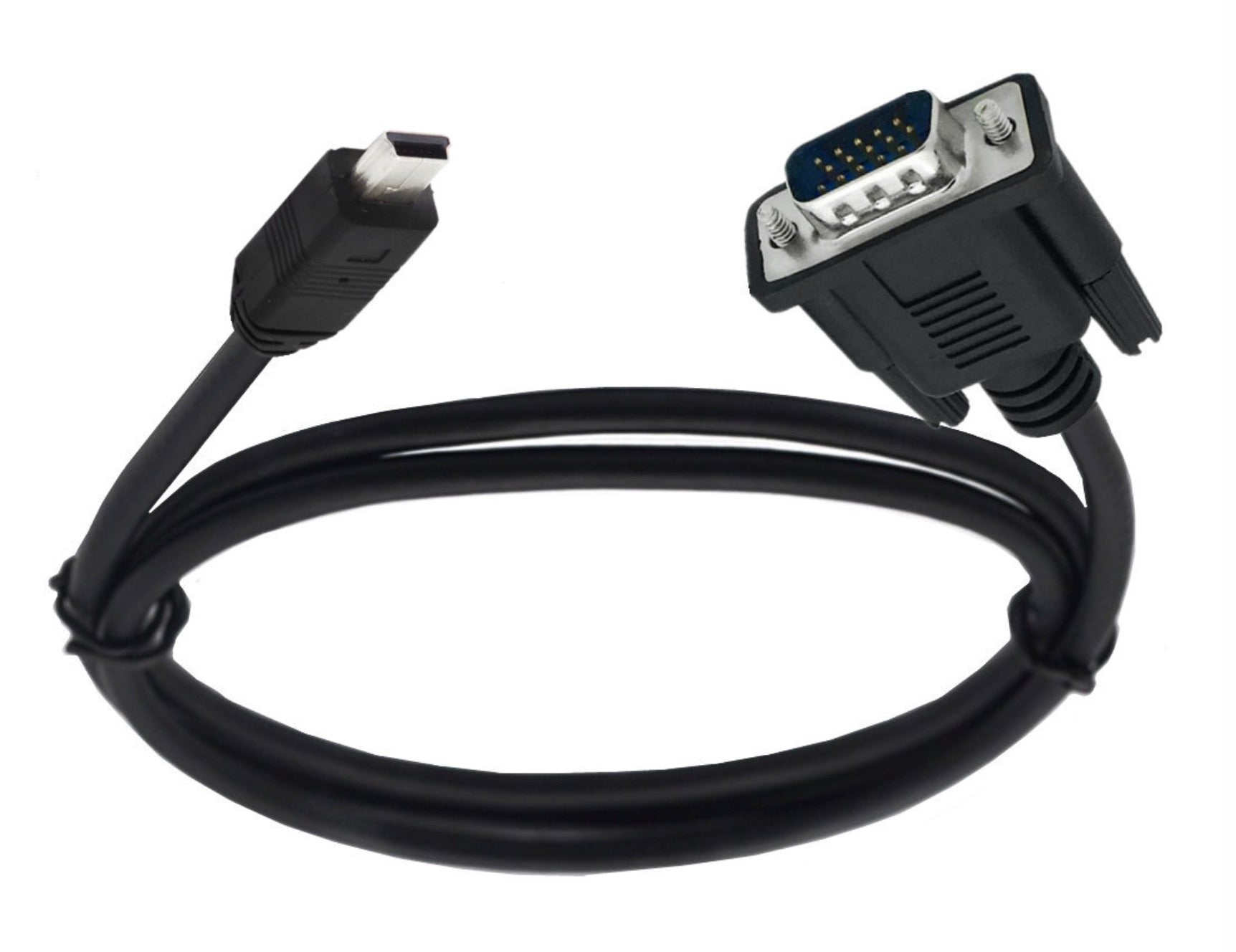 Mini USB to VGA video cable for Mobile EVD and DVD player display connections