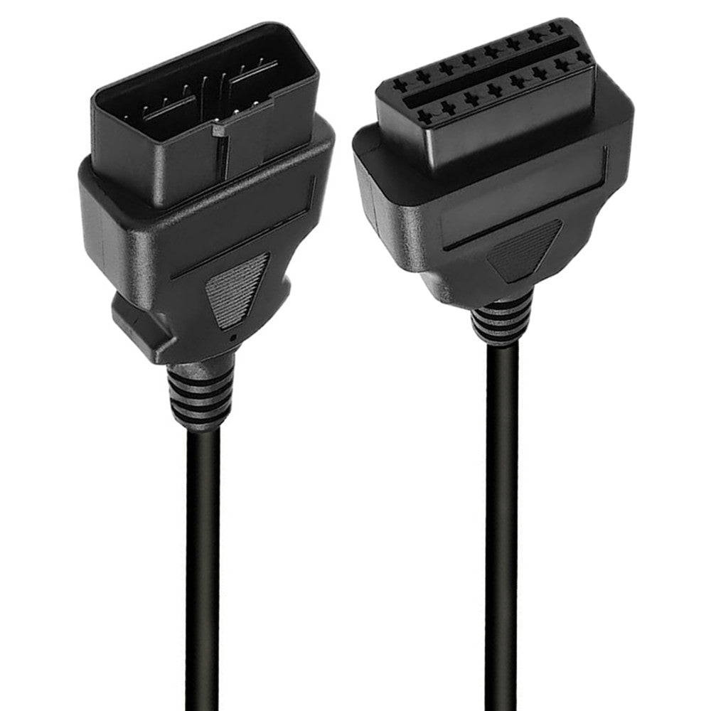 OBD2 16-pin male to female extension cable