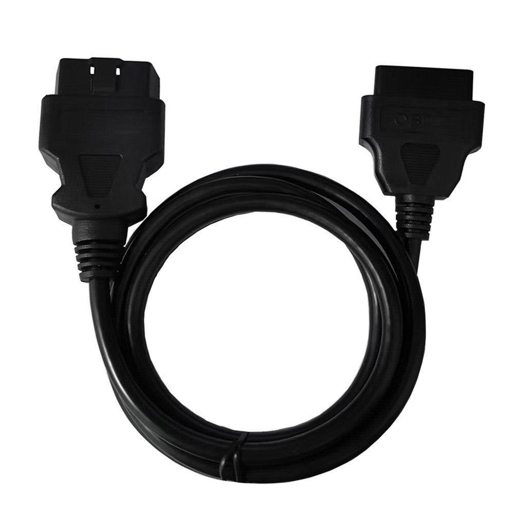 OBD2 extension cable used to install a GPS tracker discreetly inside a vehicle