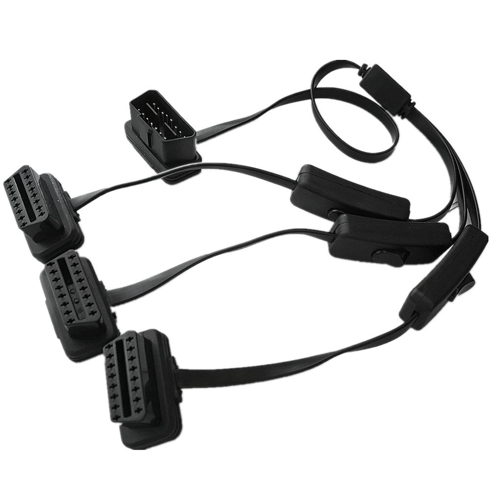 Overview of the OBD2 1-to-3 splitter extension cable