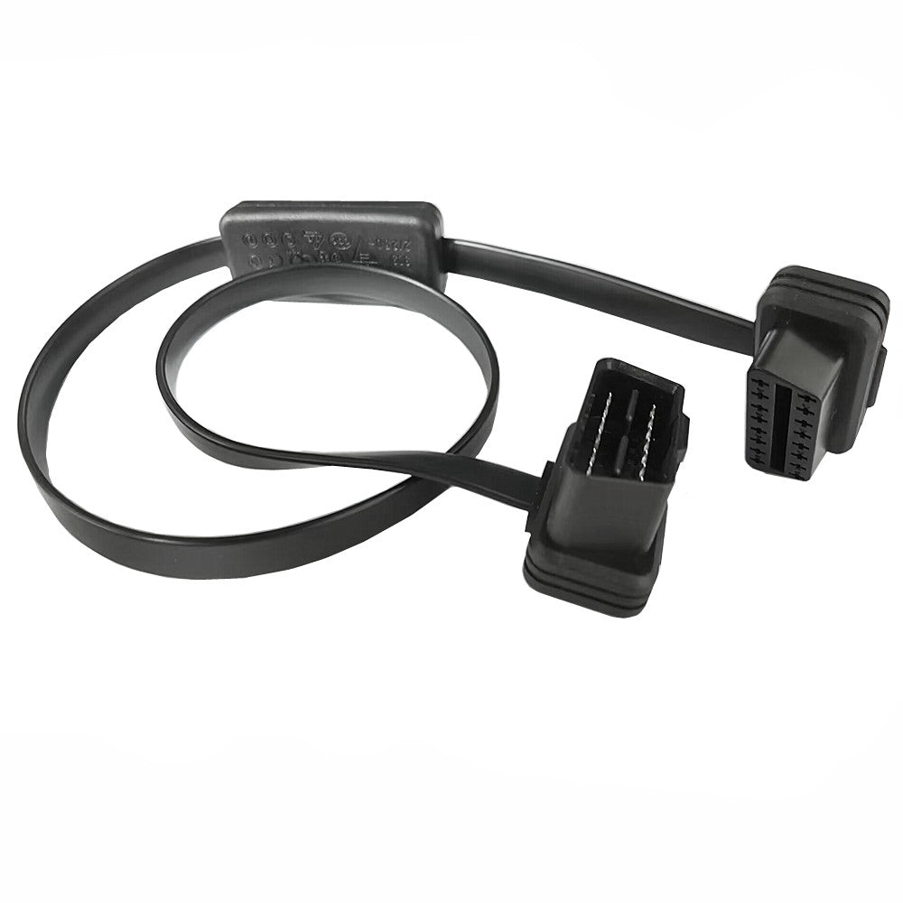 Detailed view of the OBD2 extension cable switch module