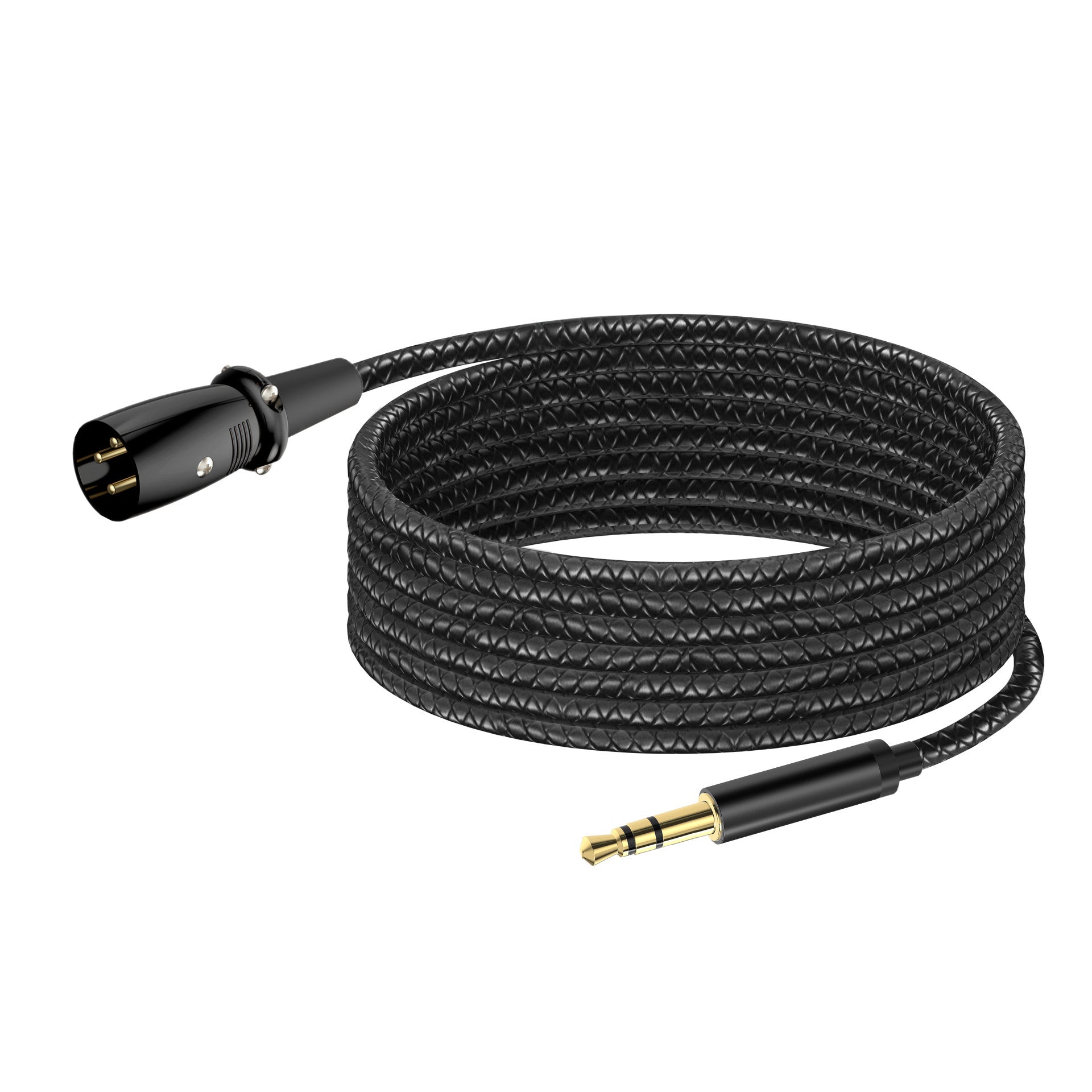 connecting smartphone to mixer using 3.5mm to XLR cable