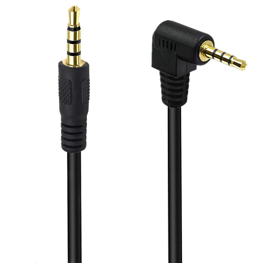portable 3.5mm TRRS male to male audio extension cable