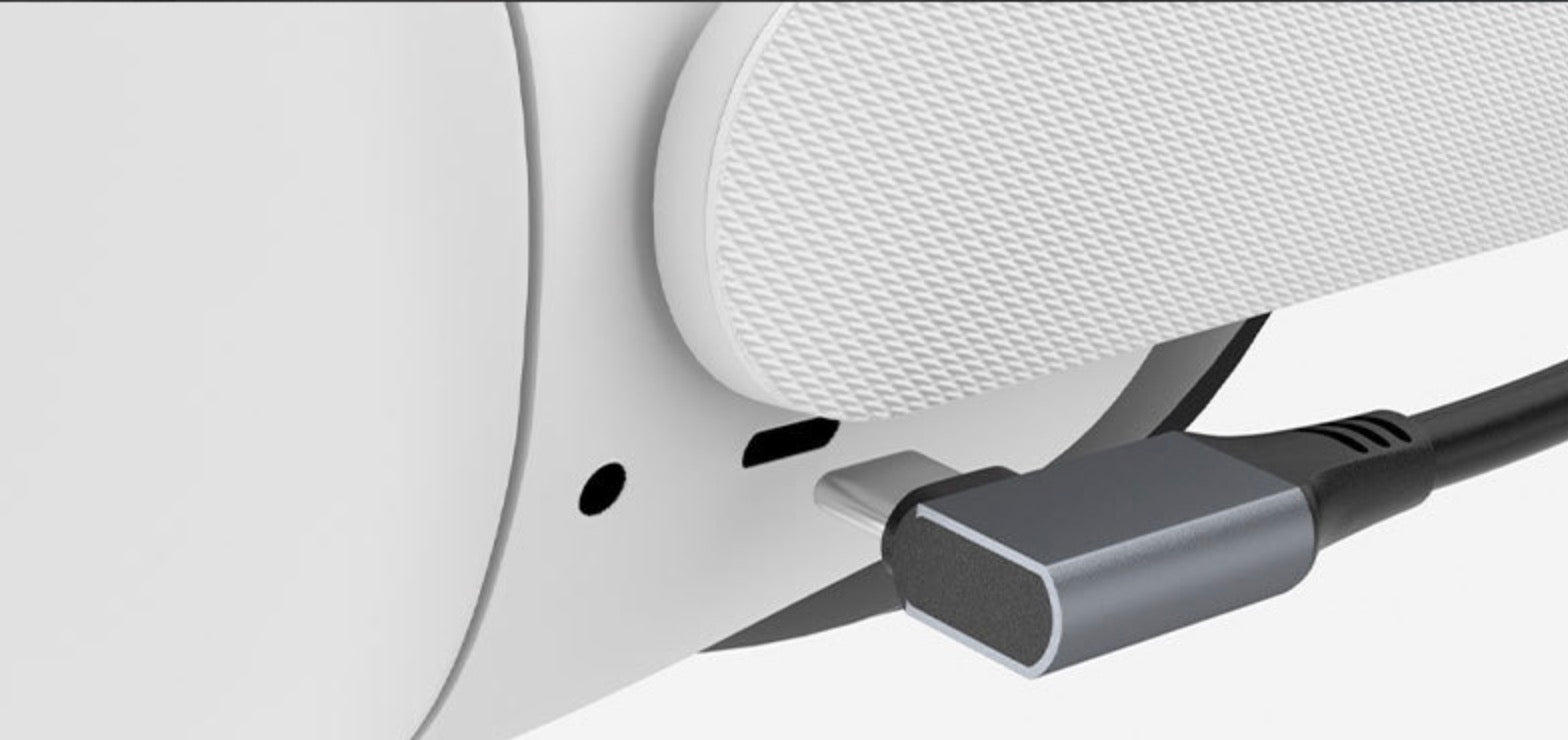 Premium shielded construction of the USB-C VR Link cable
