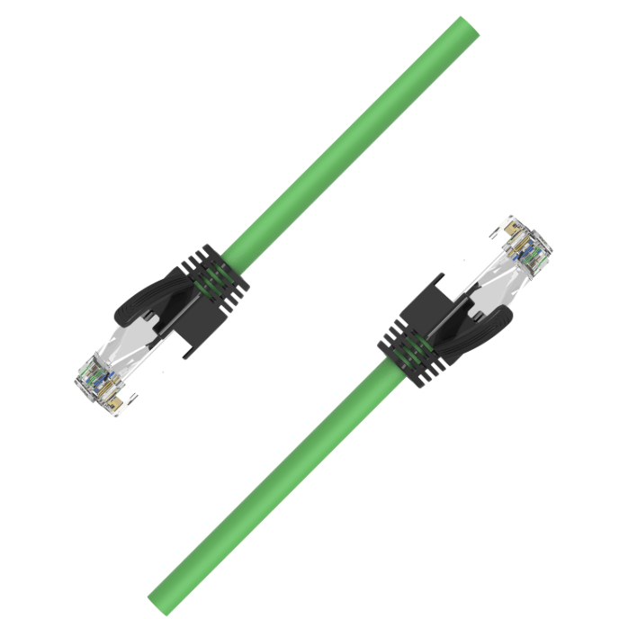 PROFINET Type A CAT6A RJ45 male to RJ45 male industrial Ethernet cable