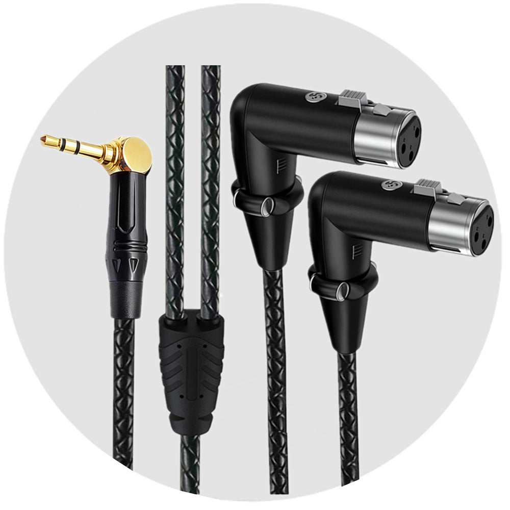 gold plated right angle 3.5mm TRS stereo plug audio connector