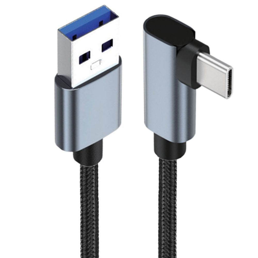 Right angle USB-C charging cable